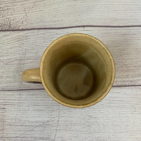 Pottery Mug in Cream Brown and Blue-ish Grey - Picture 5 of 6